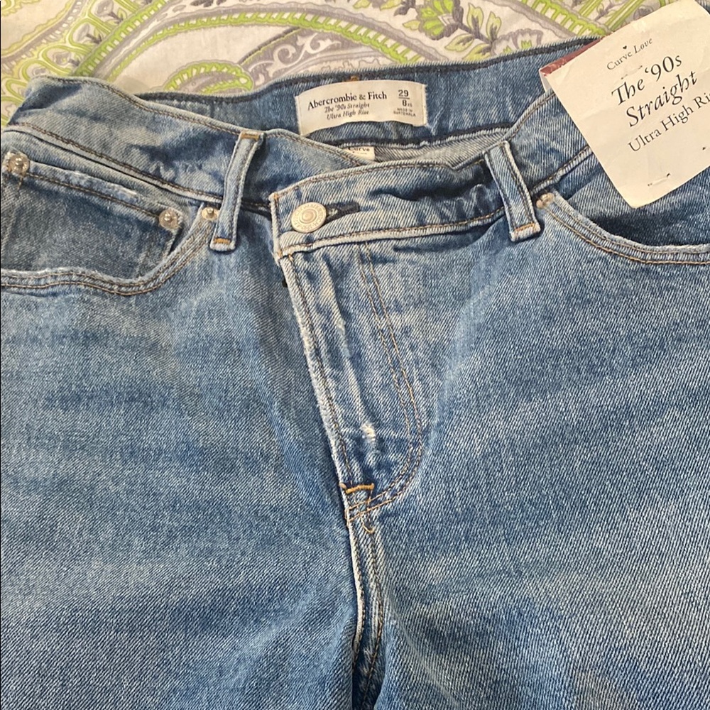 Abercrombie & Fitch Light Blue Denim